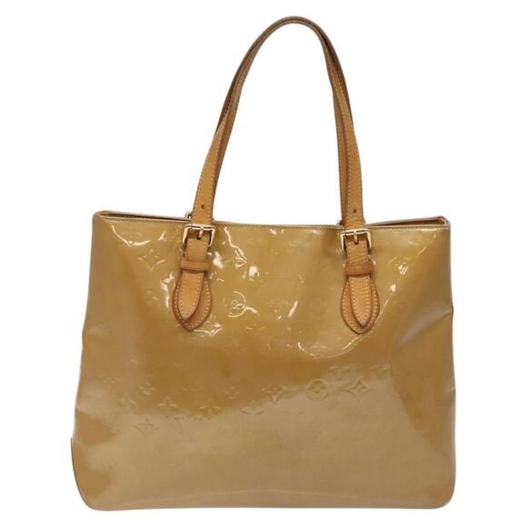 LOUIS VUITTON Monogram Vernis Brentwood Shoulder Bag Noisette M91511 - Picture 2 of 16